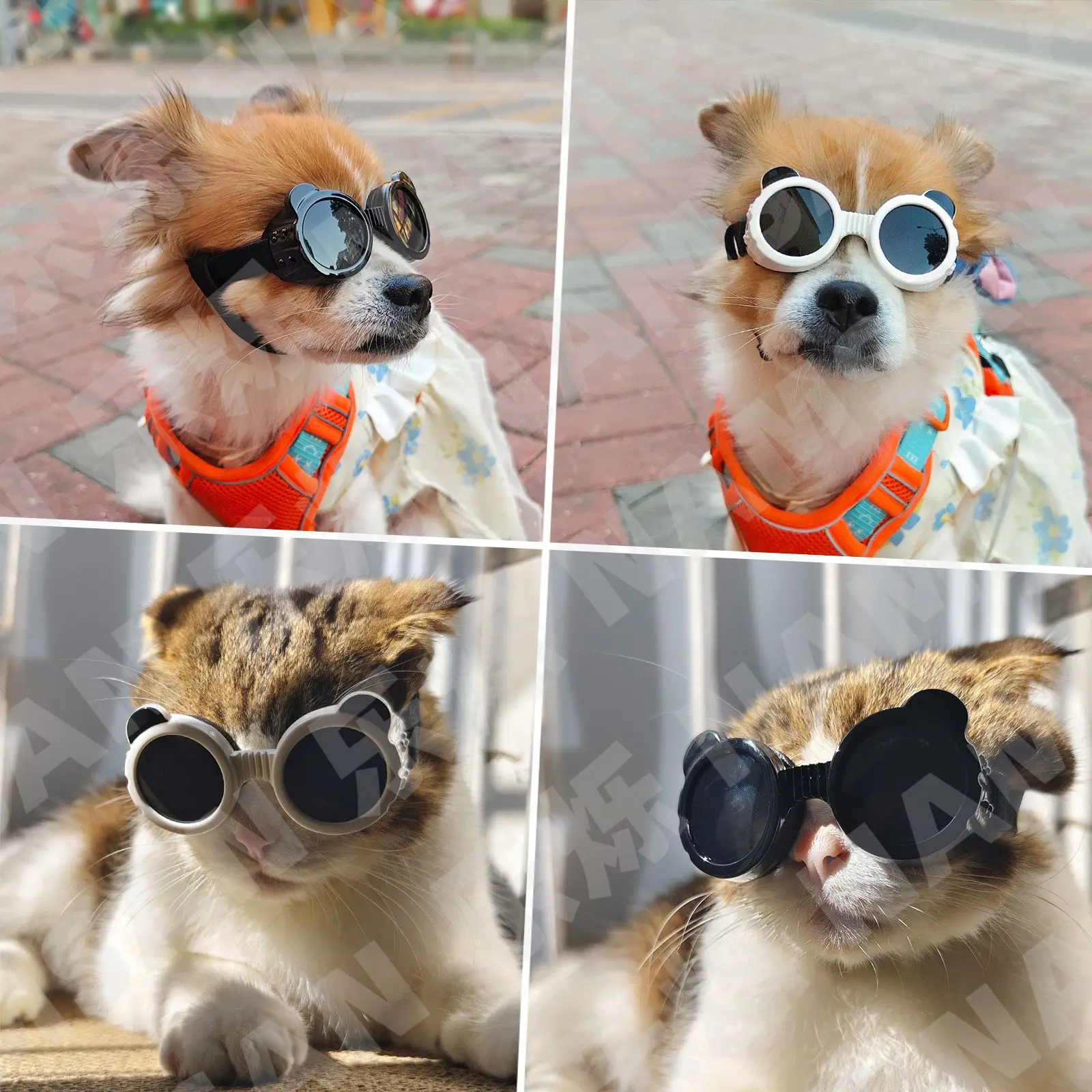 Gafas de sol con protección UV para gatos y perros - imagen 5