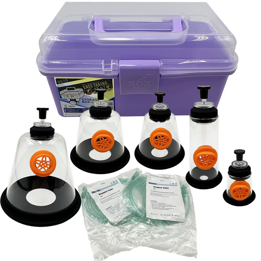 Kit de máscaras de oxígeno para mascotas de varios tamaños