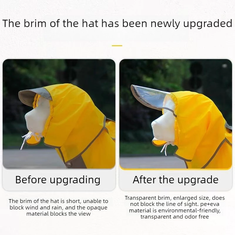 Chubasquero Impermeable para Perros con Capucha – Cuerpo Completo - imagen 5