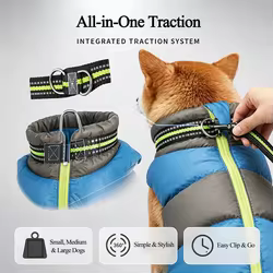 Abrigo invierno para perros y gatos – Bulldog Francés, Chihuahua