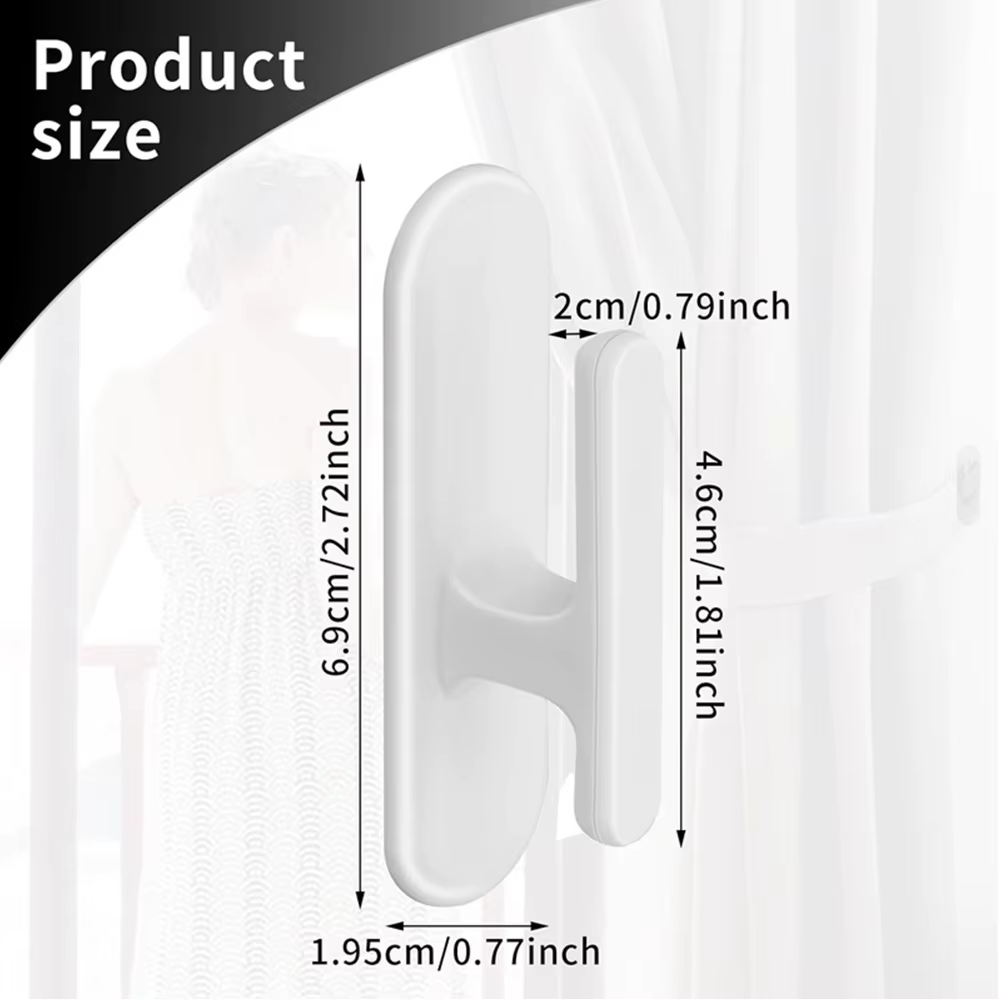Soporte autoadhesivo sin perforaciones para cuerdas de persianas - imagen 4
