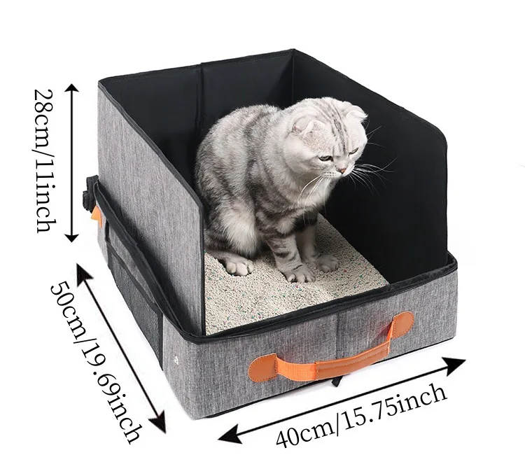 Caja lista para guardar y transportar