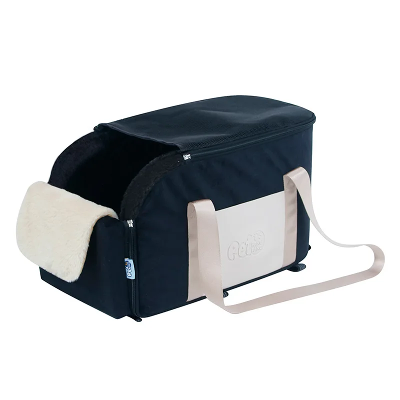 Cama coche para gatos y perros – Asiento seguro y cómodo