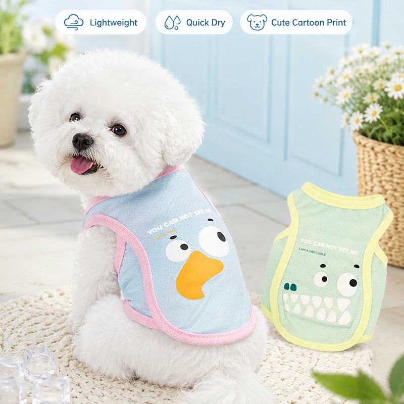 Chaleco refrigerante transpirable para gatos y perros en verano - imagen 5