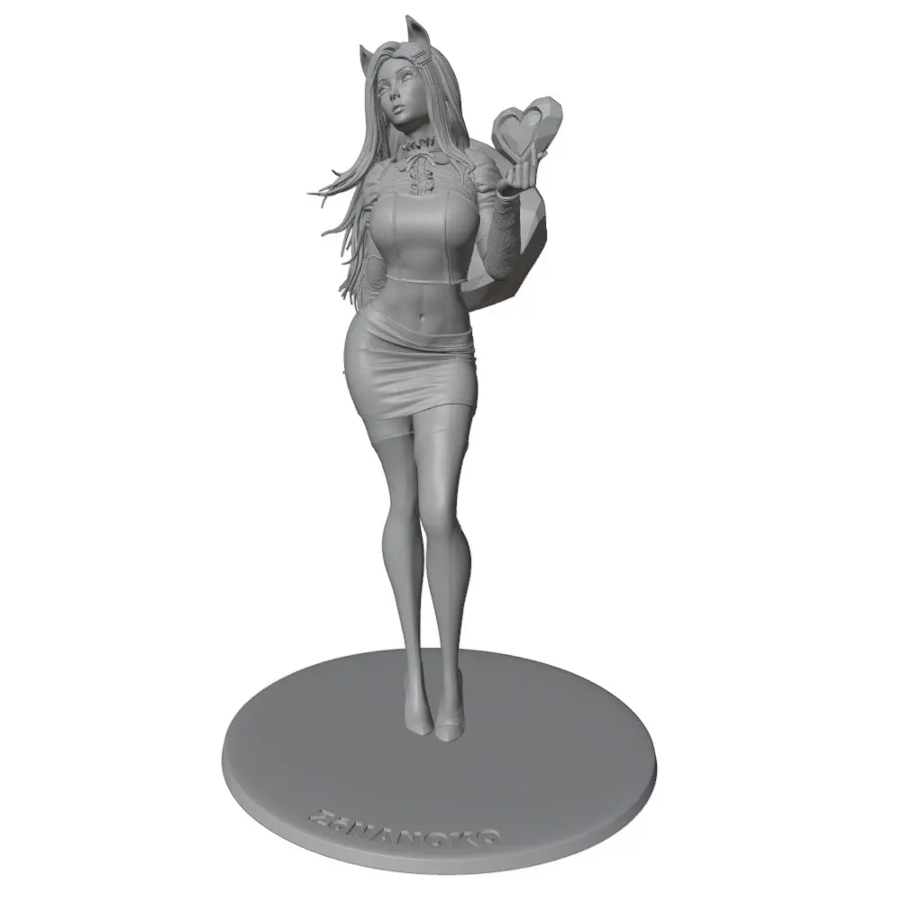 Modelo miniatura DIY impreso en 3D gris sin pintar ni montar - imagen 3