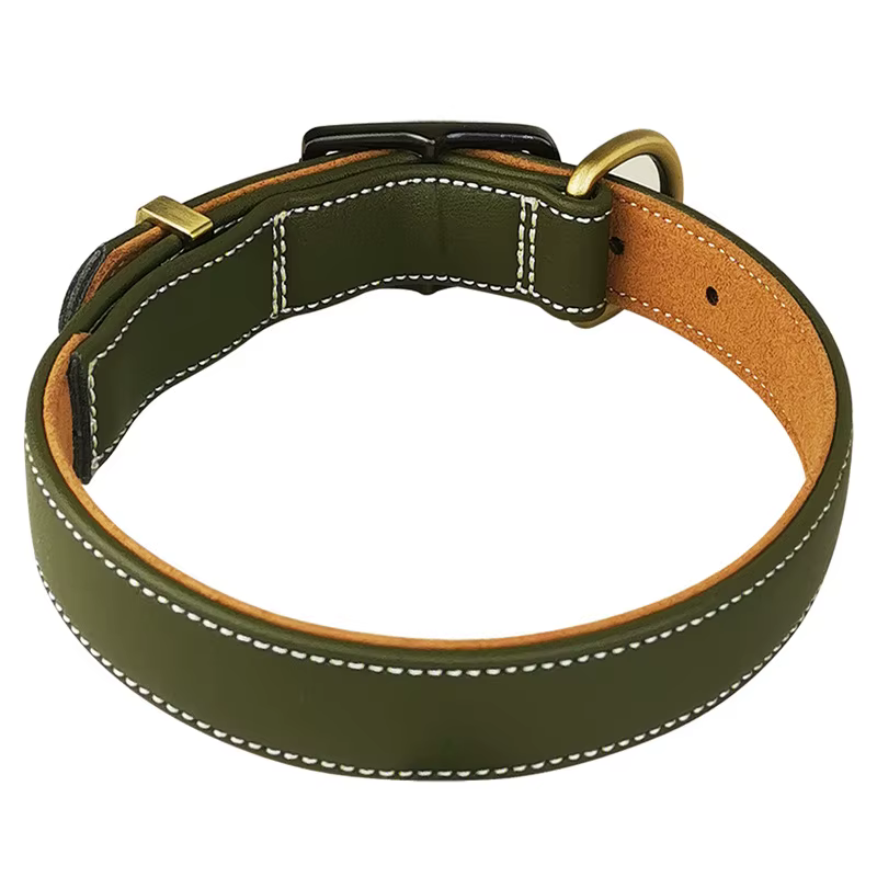 Collar ajustable para perros – Cuero microfibra suave que no enreda el pelo - imagen 5