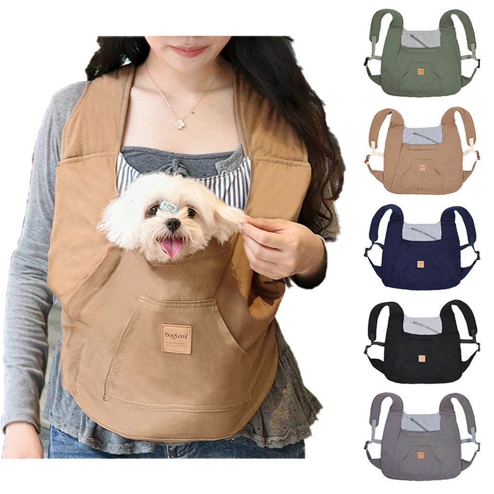 Mochila Transportadora Transpirable para Gatos y Perros Pequeños - imagen 2