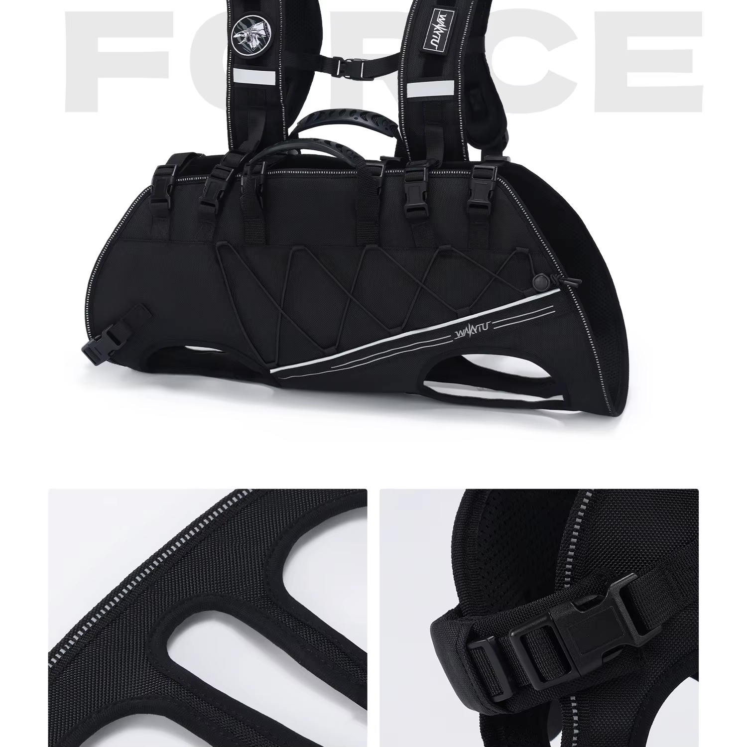 Mochila para perro con doble correa cruzada: ideal pequeños y grandes - imagen 4