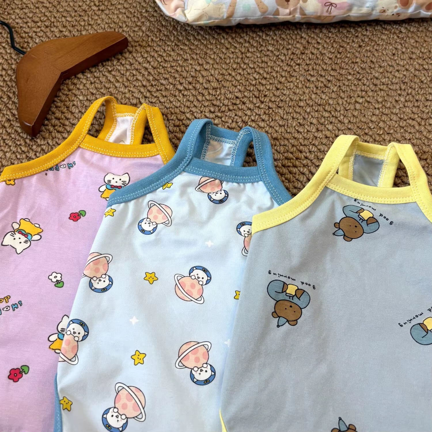 Chaleco de algodón para gatos y perros – Ropa veraniega - imagen 3
