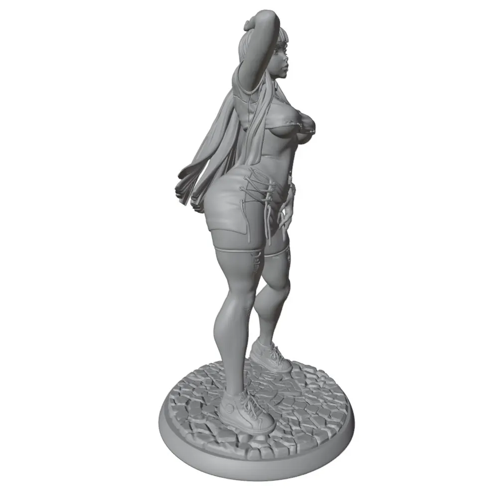 Figura de resina 1/24 para pintar – Kit de modelismo sin montar - imagen 4
