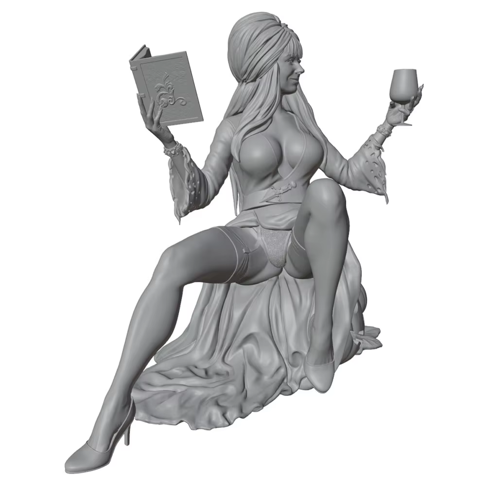 Miniatura 3D de resina – Escultura detallada para juegos de rol - imagen 4