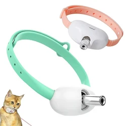 Collar láser recargable: juguete interactivo para gatos con IR