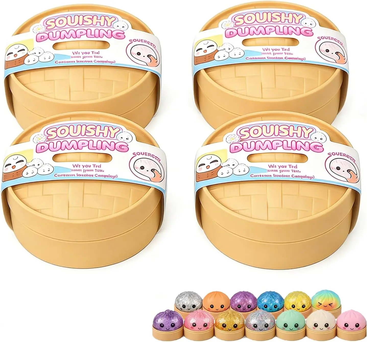 Juguete antiestrés blandito con purpurina para gatos y perros - imagen 3