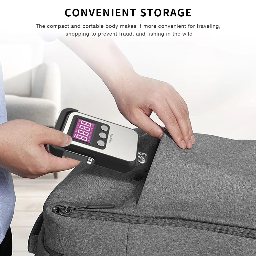 Báscula colgante digital para gatos y perros – Con pantalla - imagen 4