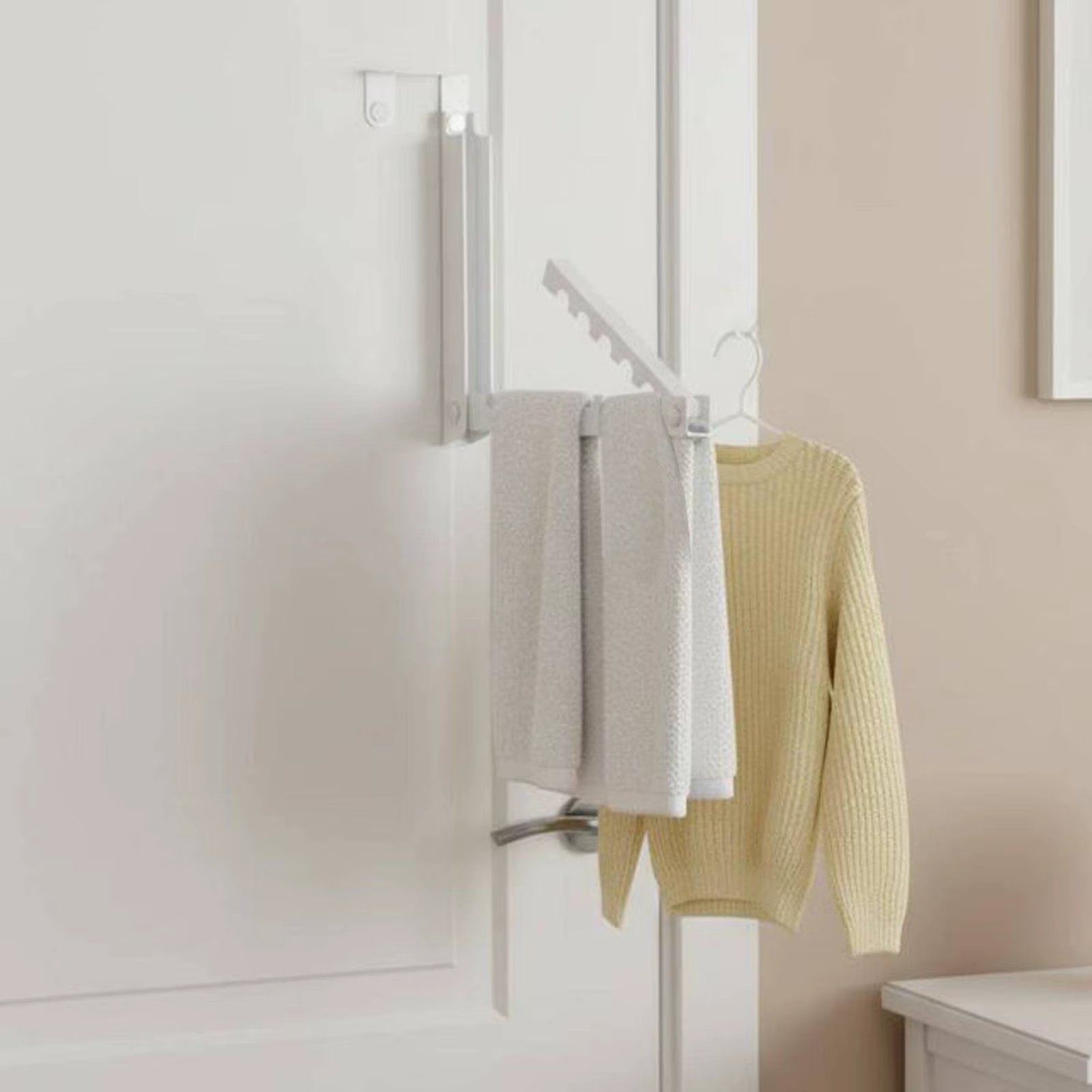 Tendedero Plegable de Pared para Espacios Pequeños - imagen 4
