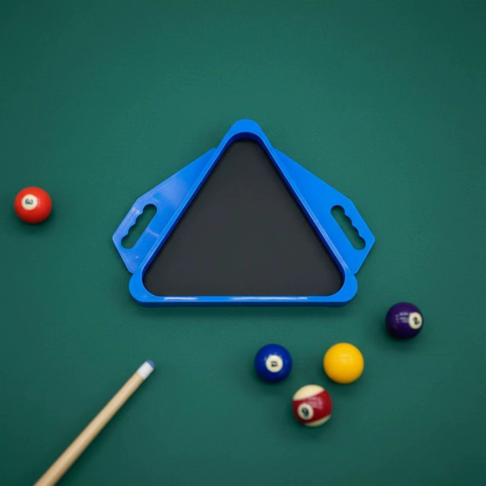 Triángulo Soporte para Bolas de Billar – Organizador Mesa de Pool - imagen 5