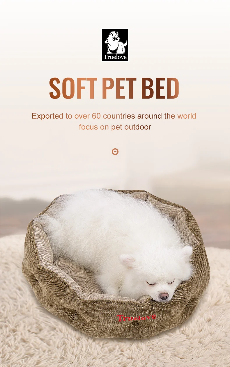 Sofá acolchado tipo cama para perros