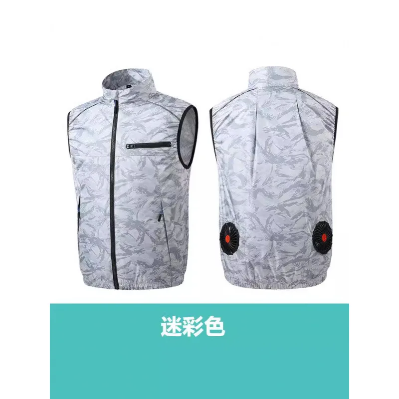 Chaleco refrigerado con ventilador para trabajos de calor intenso – Uniforme fresco - imagen 2