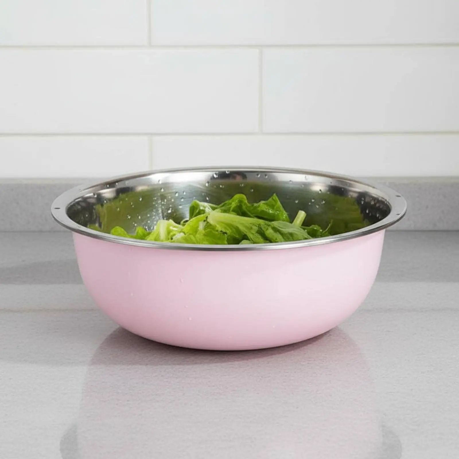 Tazones con colador para gatos y perros, acero inoxidable - imagen 2