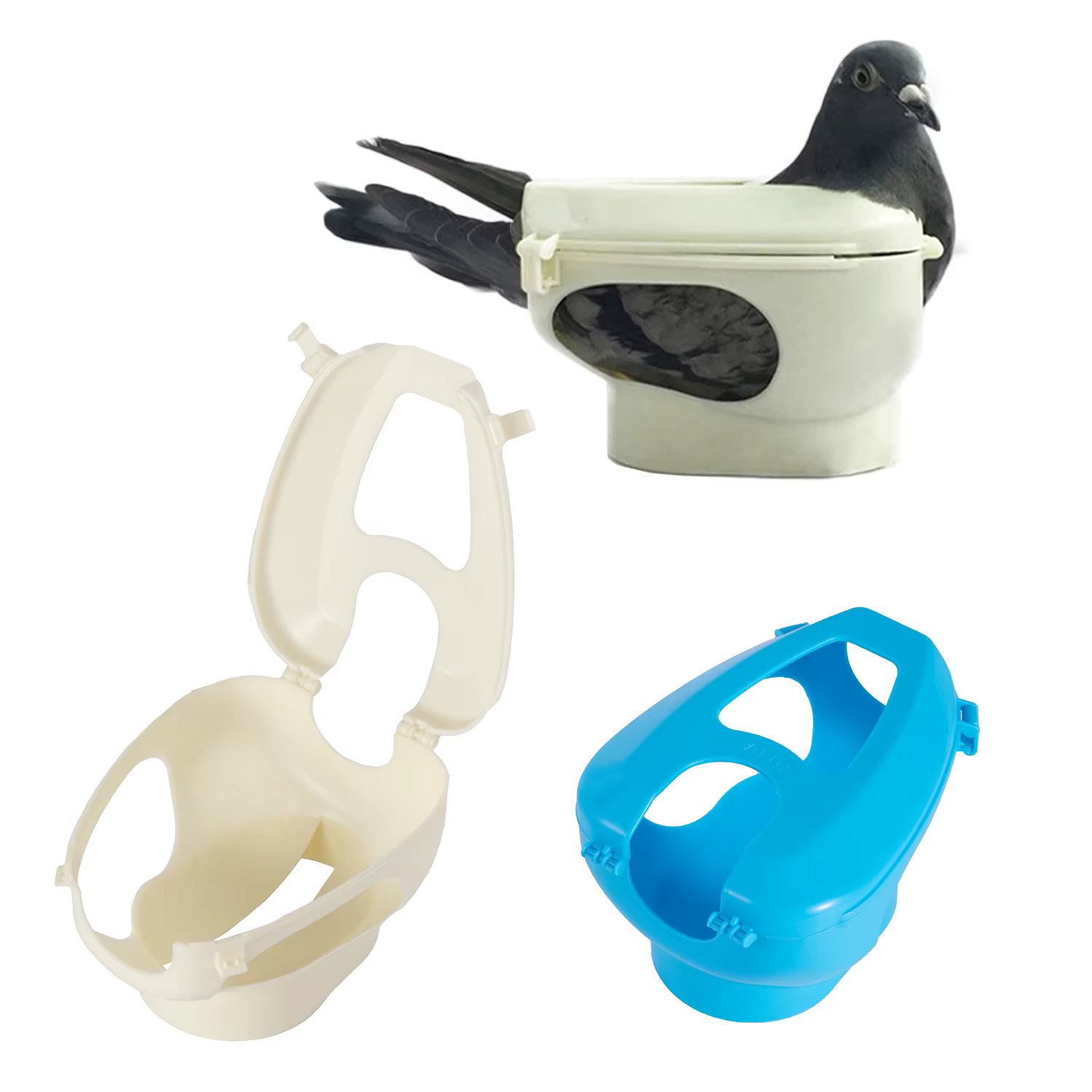 Soporte Fijación Aves y Loros – Dispositivo para Medicación y Uñas - imagen 2