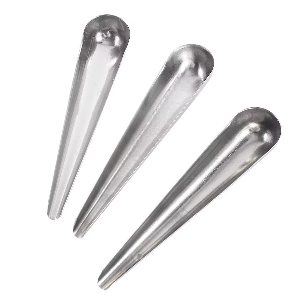 Cuchara acero inoxidable para alimentar loros y pavos reales - imagen 5