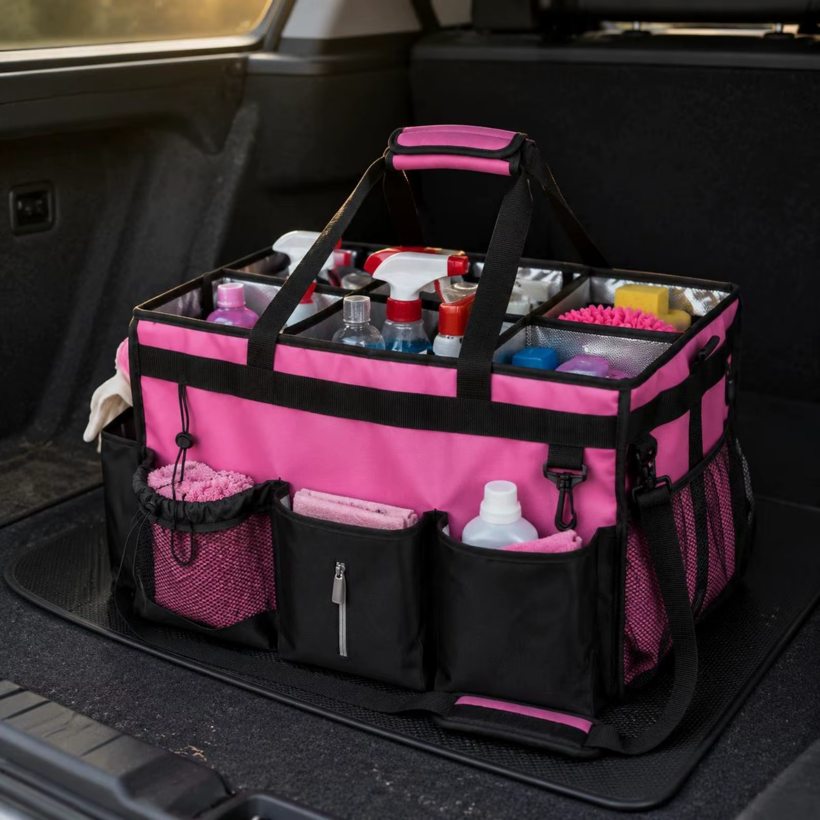 Bolso de transporte portátil para gatos y perros con correa hombro - imagen 2