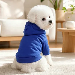 Sudadera invierno con capucha para perros Chihuahua Yorkshire pequeños