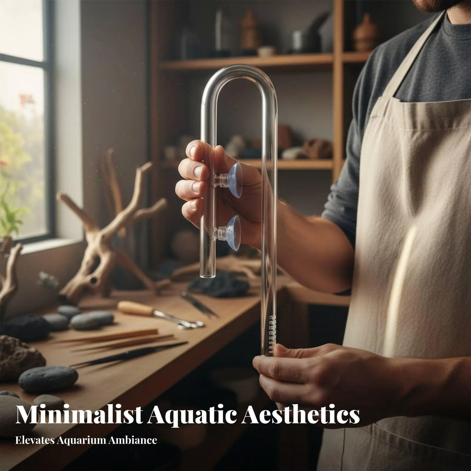 Tubo entrada agua cristal para acuario – Compatible filtro canister Lily Pipe - imagen 5