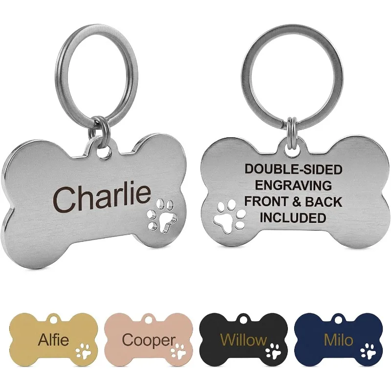 Placa identificación personalizada para perros y gatos – Grabado gratis - imagen 5
