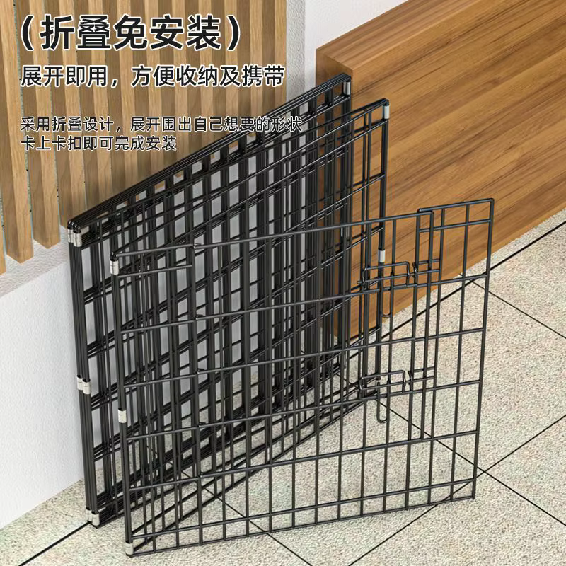 Corral Plegable para Perros Pequeños y Conejos – Valla Portátil Interior y Jardín - imagen 2