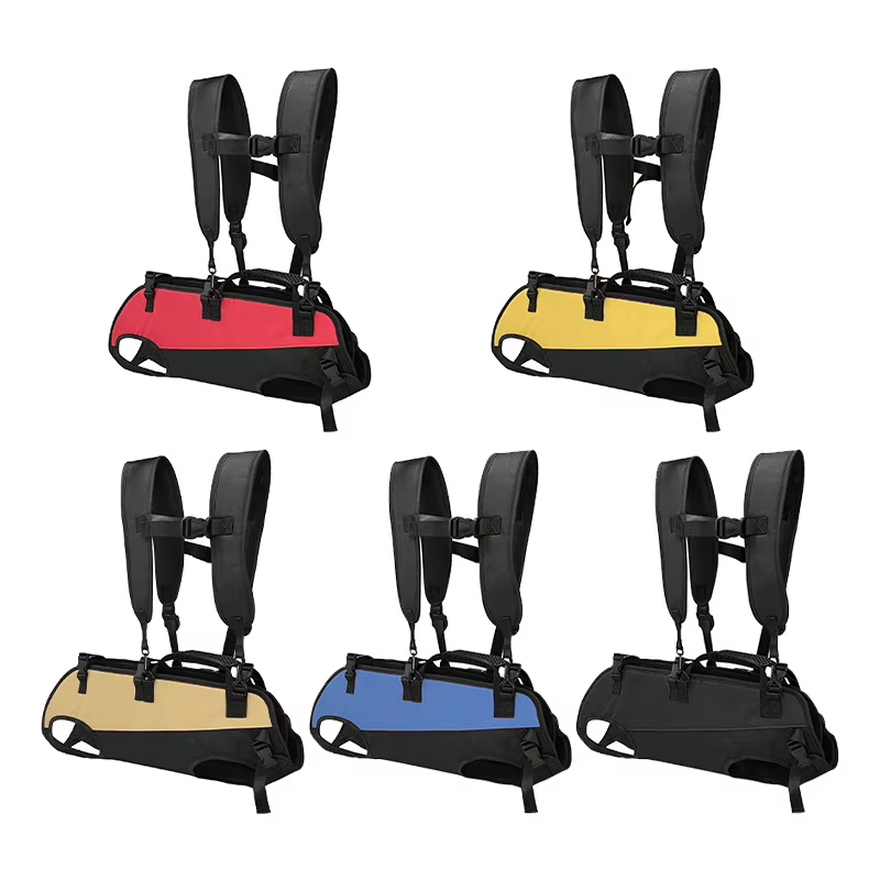 Mochila Bicicleta Perro Transpirable con Arnés Ajustable - imagen 4