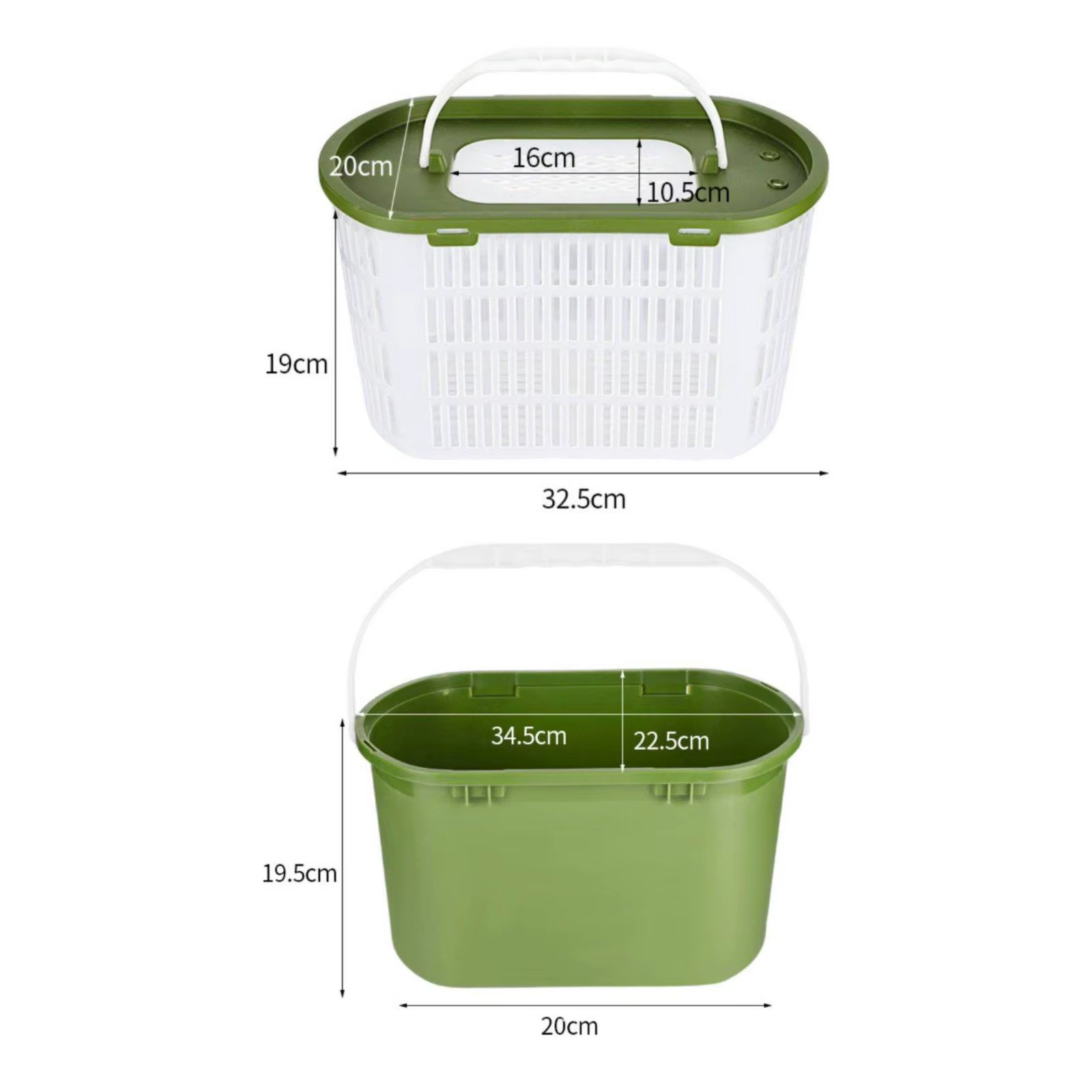 Cubo Plegable para Peces con Aireador – Portátil para Pesca, Arroyos y Estanques - imagen 3