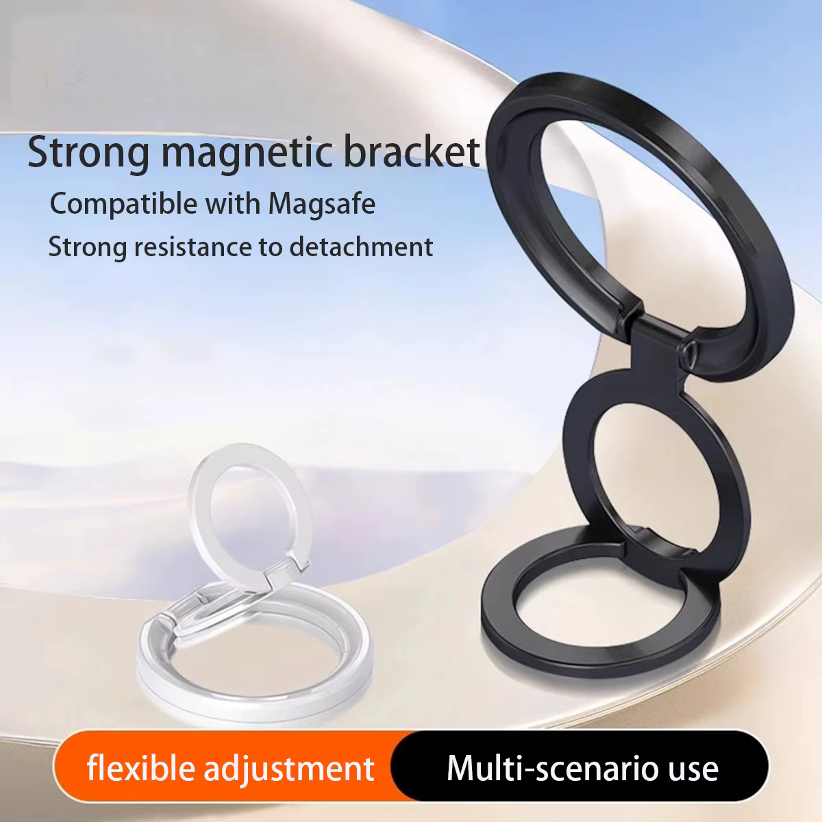 Anillo magnético Magsafe con soporte móvil para gato y perro - imagen 5