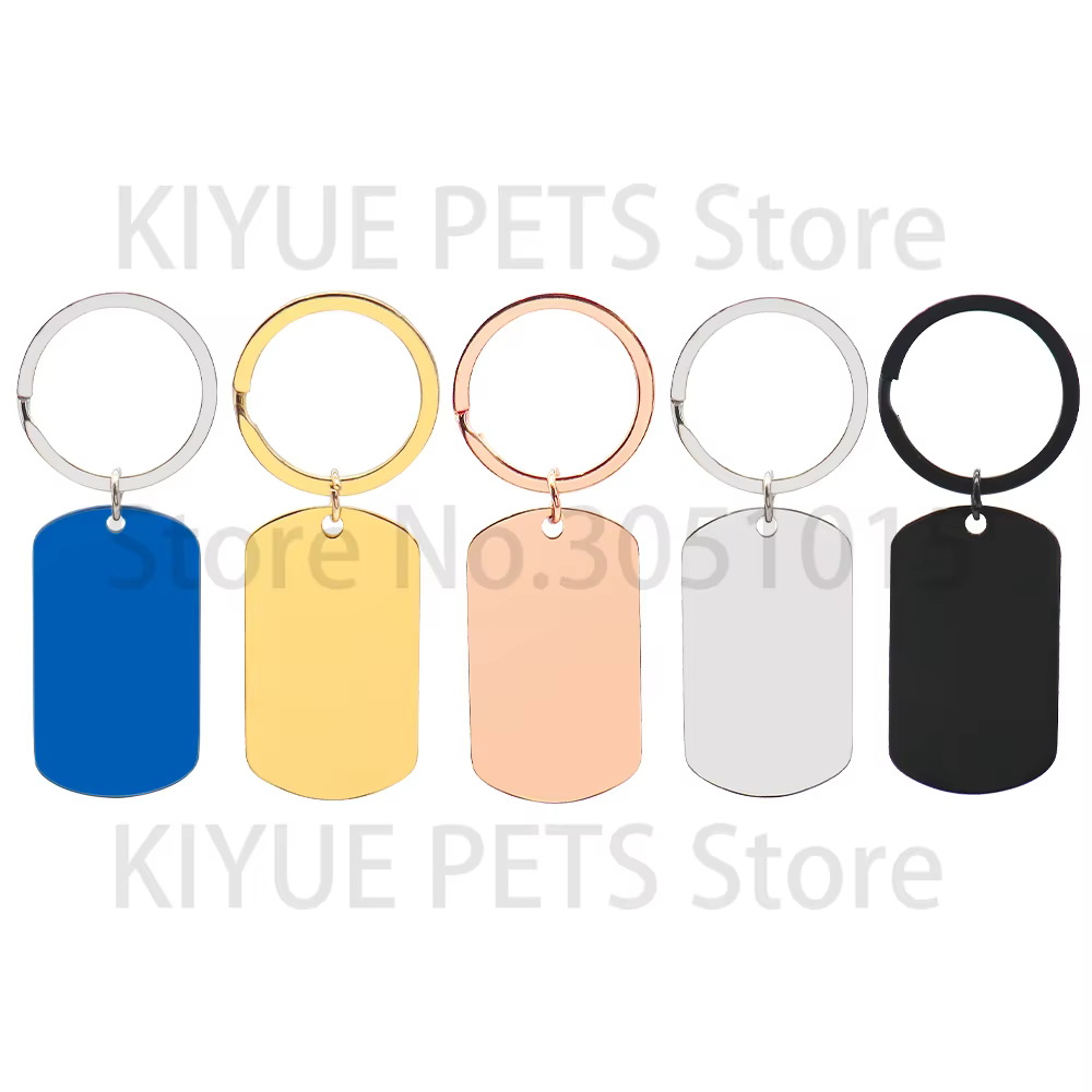 Llavero redondo personalizado para mascotas