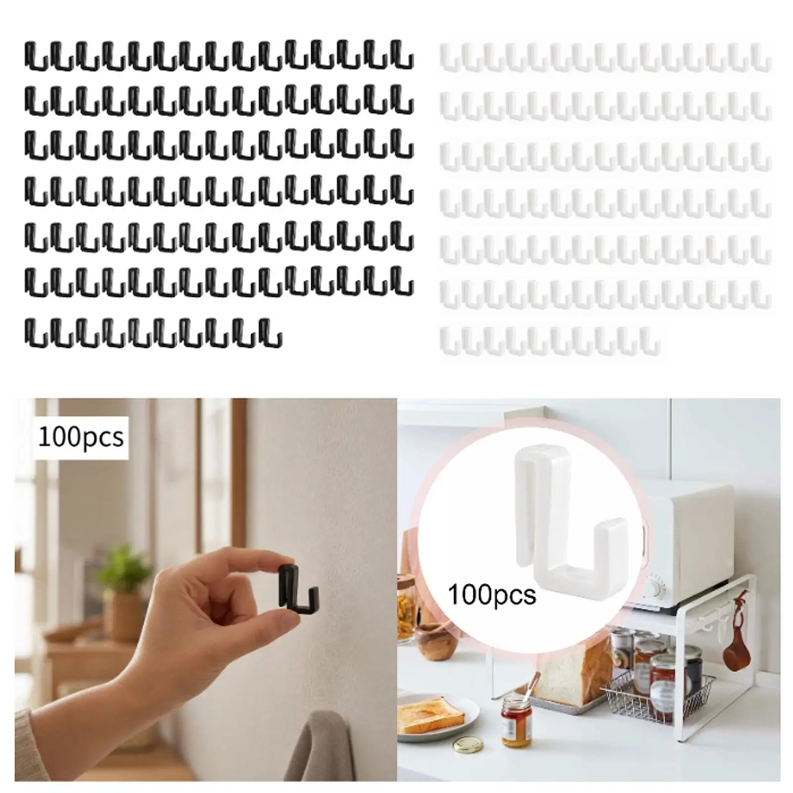 Ganchos con clip para colgar: gatos y perros, dormitorio y baño - imagen 3