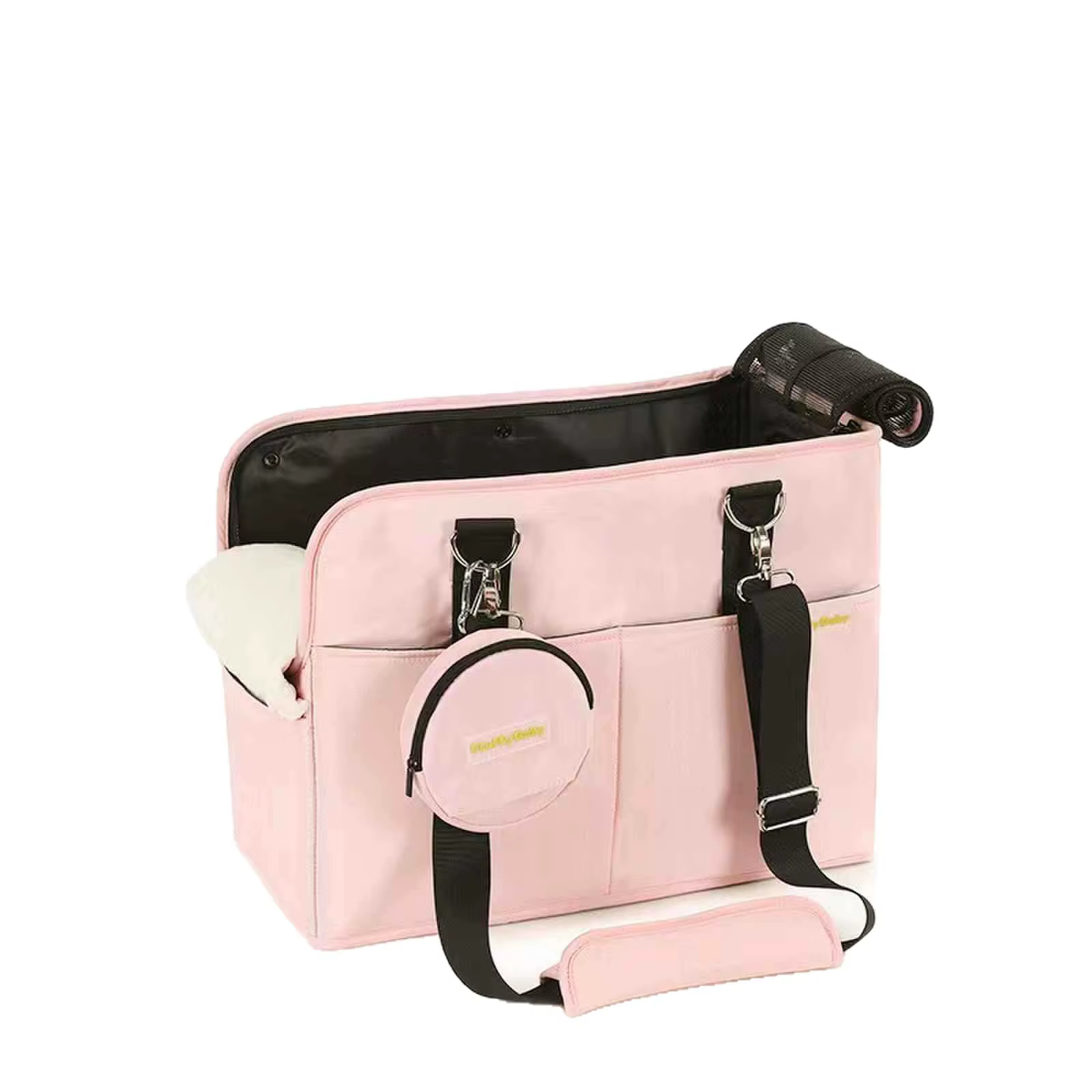 Bolsa de transporte grande para gatos y perros, para coche