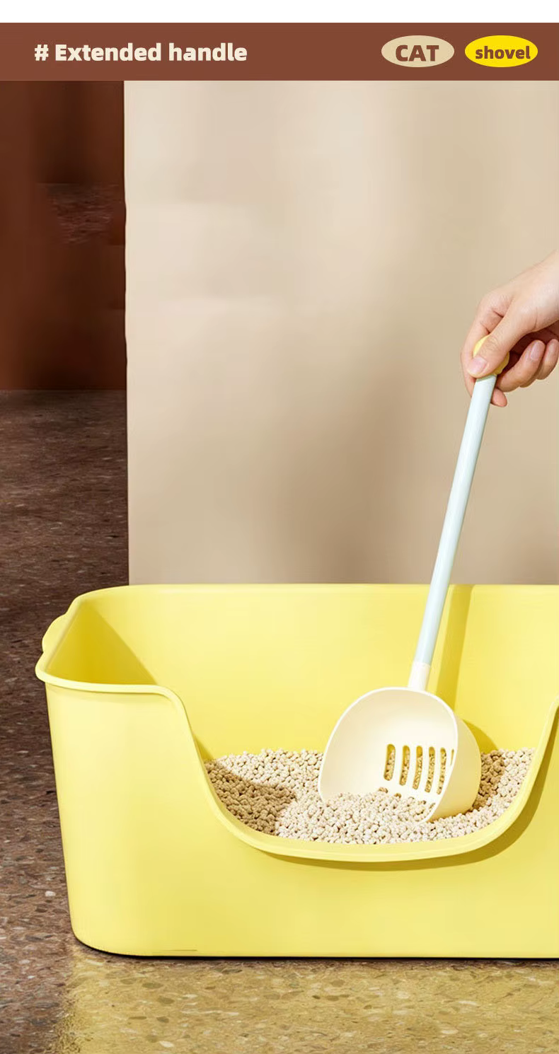 Herramienta de limpieza para caja de arena