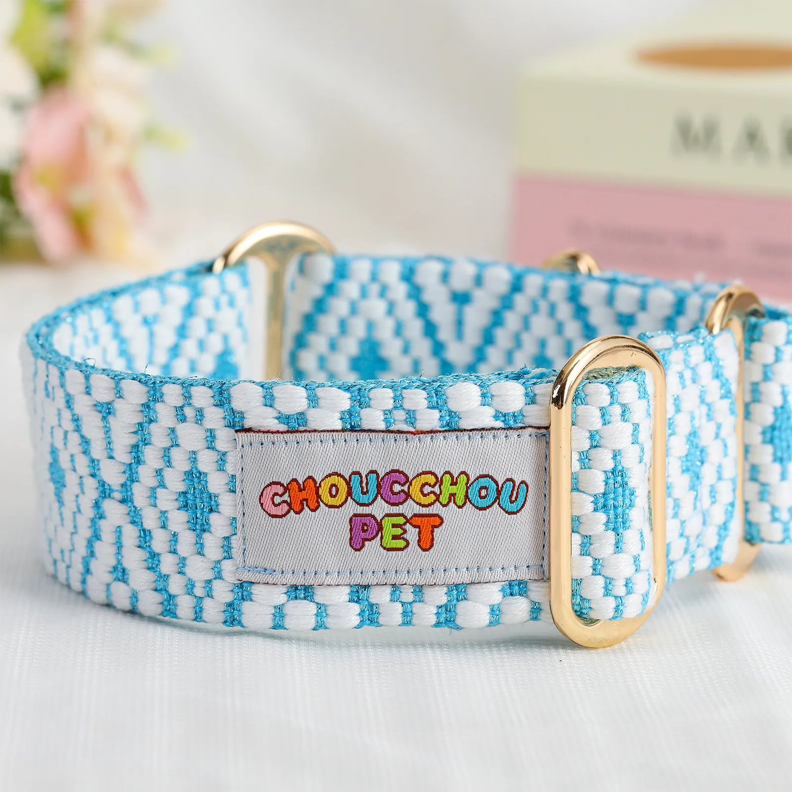 Collar ajustable suave para perros medianos y grandes, galgo italiano - imagen 4