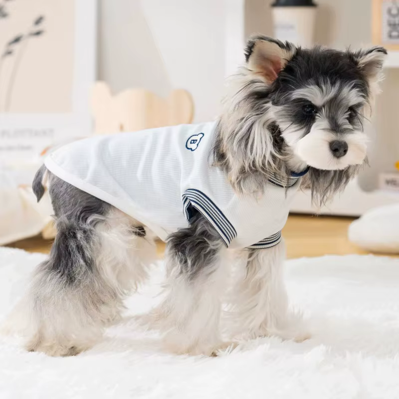 Camiseta de verano con estampado de oso para perros y gatos - imagen 3
