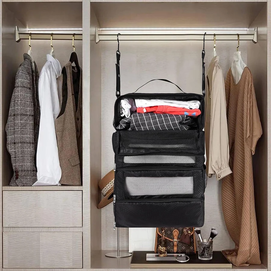 Organizador de viaje plegable para gato y perro – bolsa colgante - imagen 5