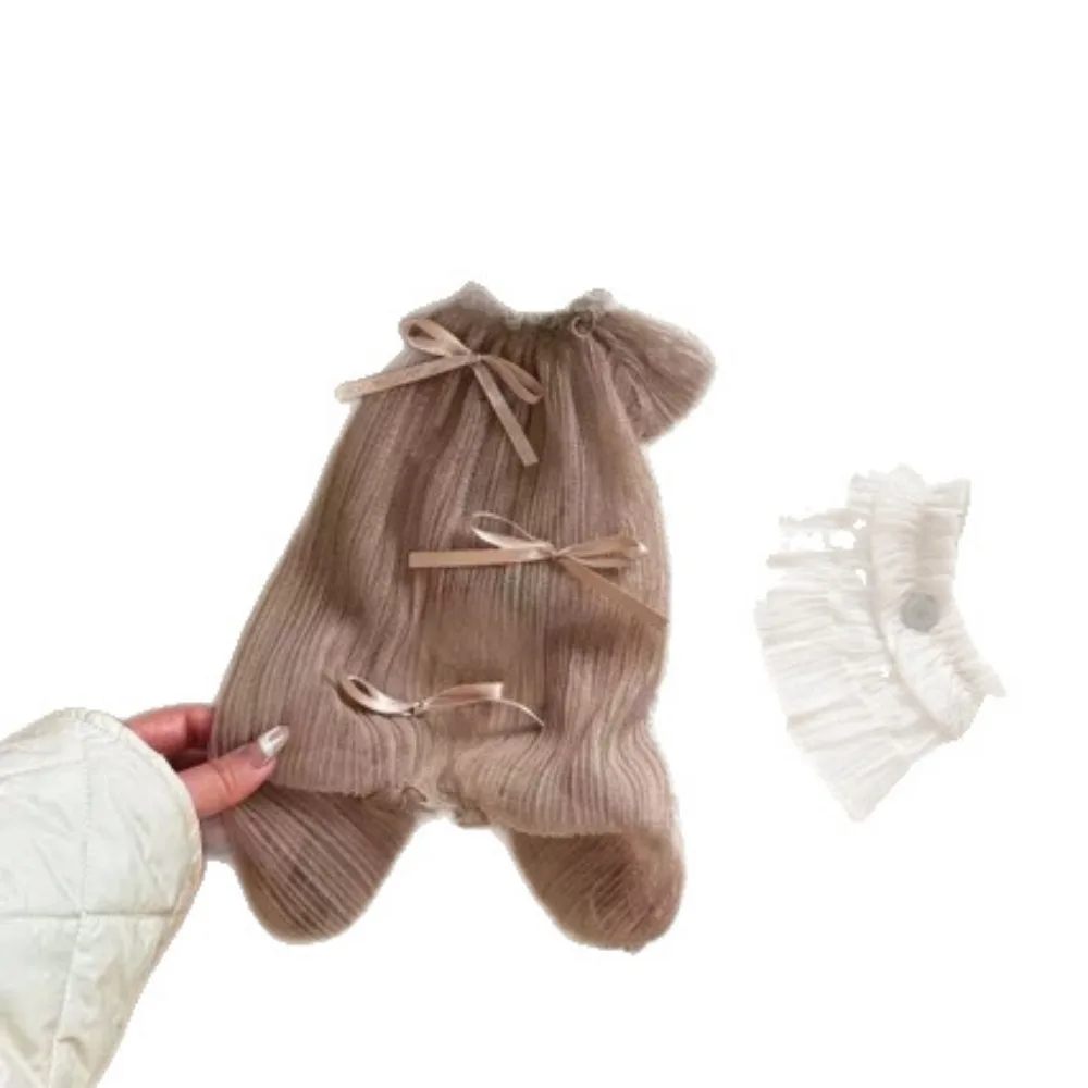 Pijama de encaje transpirable para gatos y perros pequeños, mono - imagen 4