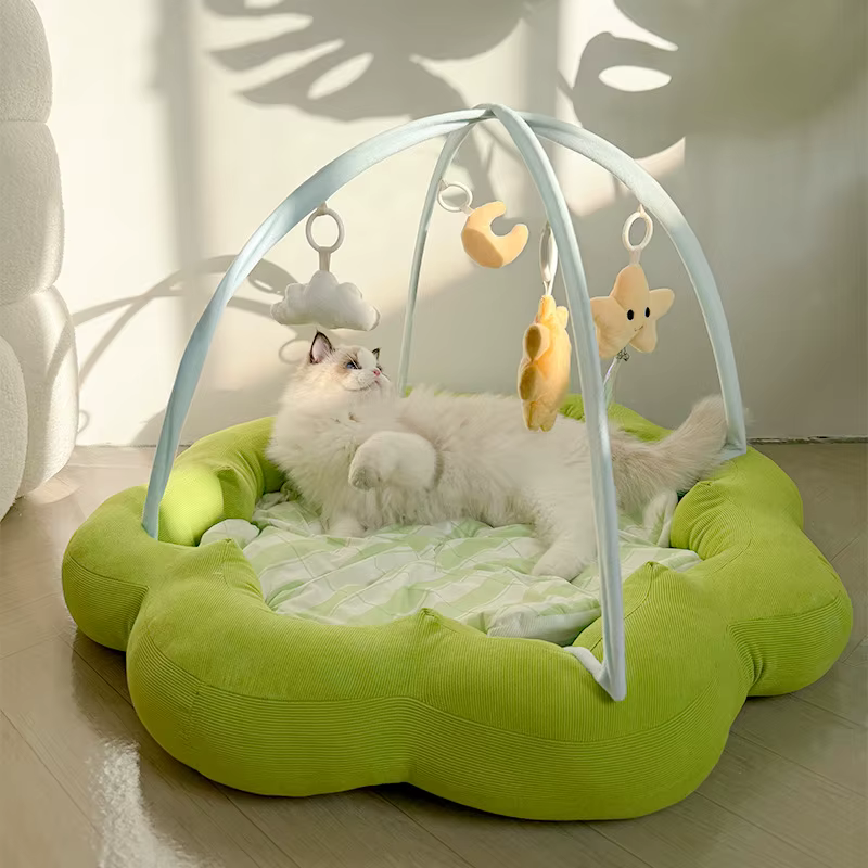 Cama sofá redonda lavable para perros – Uso en todas las estaciones - imagen 3