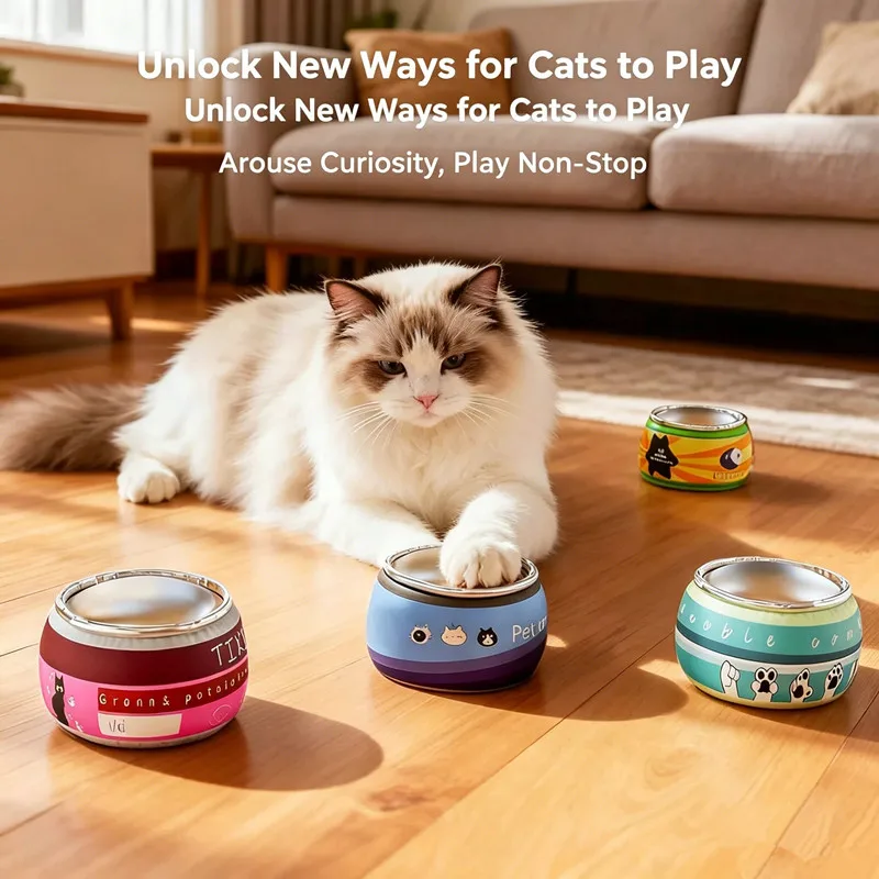 Juguete para gatos con papel sonoro integrado
