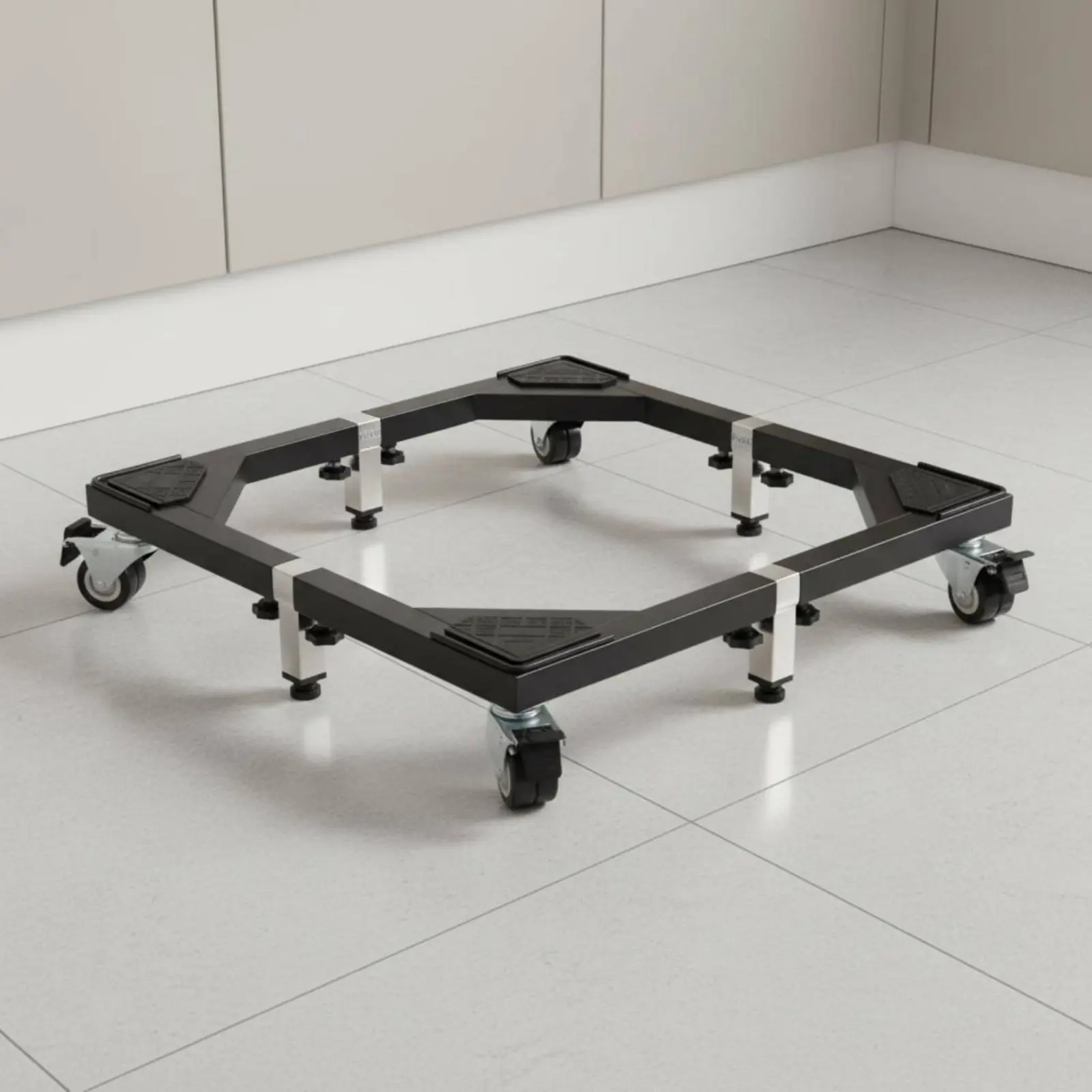 Base móvil para lavadora con ruedas 360° y soporte para mascotas - imagen 3