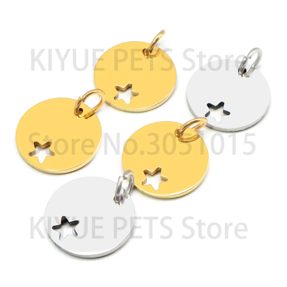 Etiquetas Acero Inoxidable para Collares de Gatos y Perros – Personalizables - imagen 4