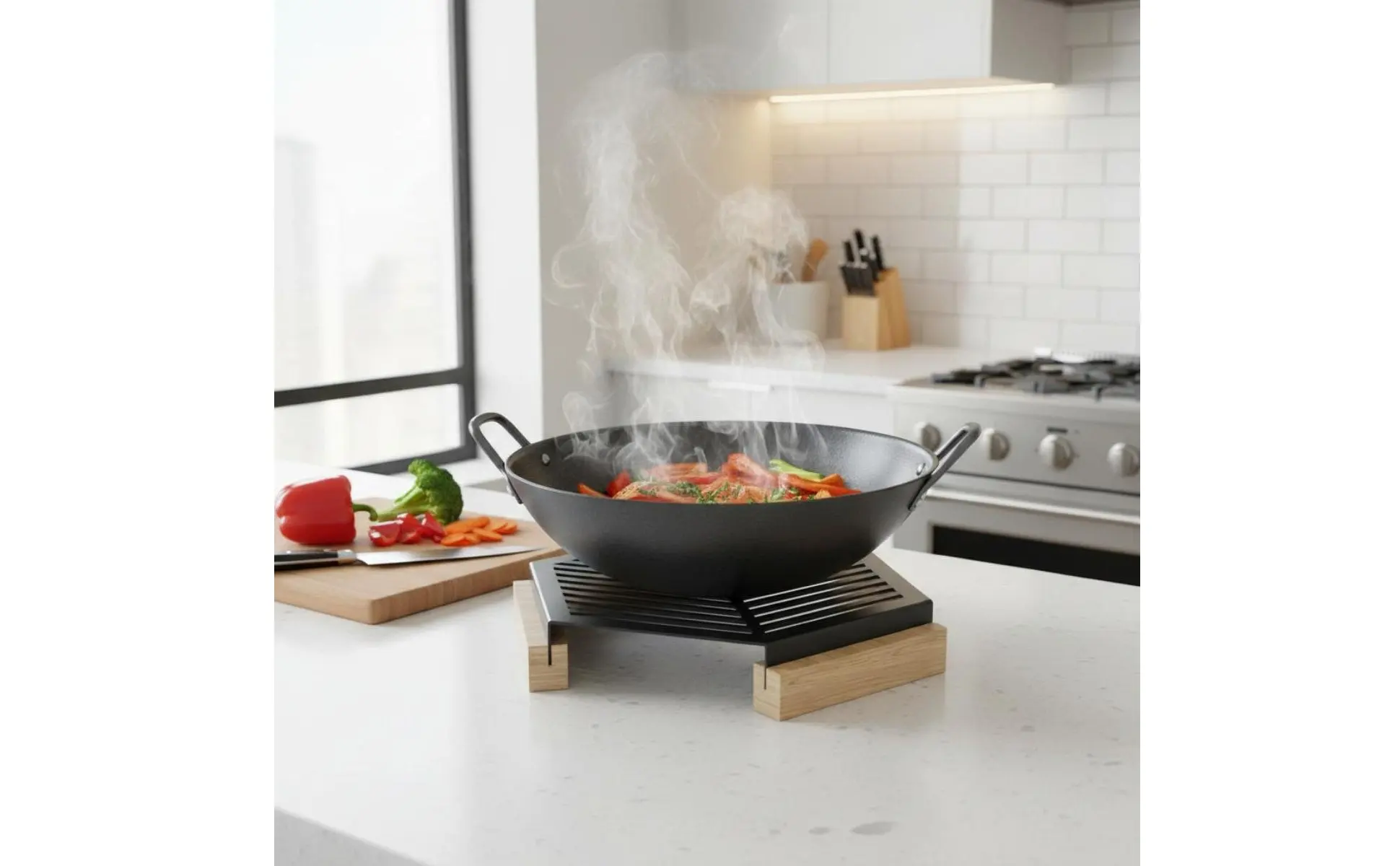 Soporte térmico resistente para cocina