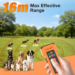 Repelente Ultrasónico para Perros – Entrenador Antiladridos con LED