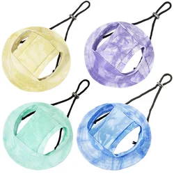 Gorro con protección solar para perros y gatos ajustable orejas libres