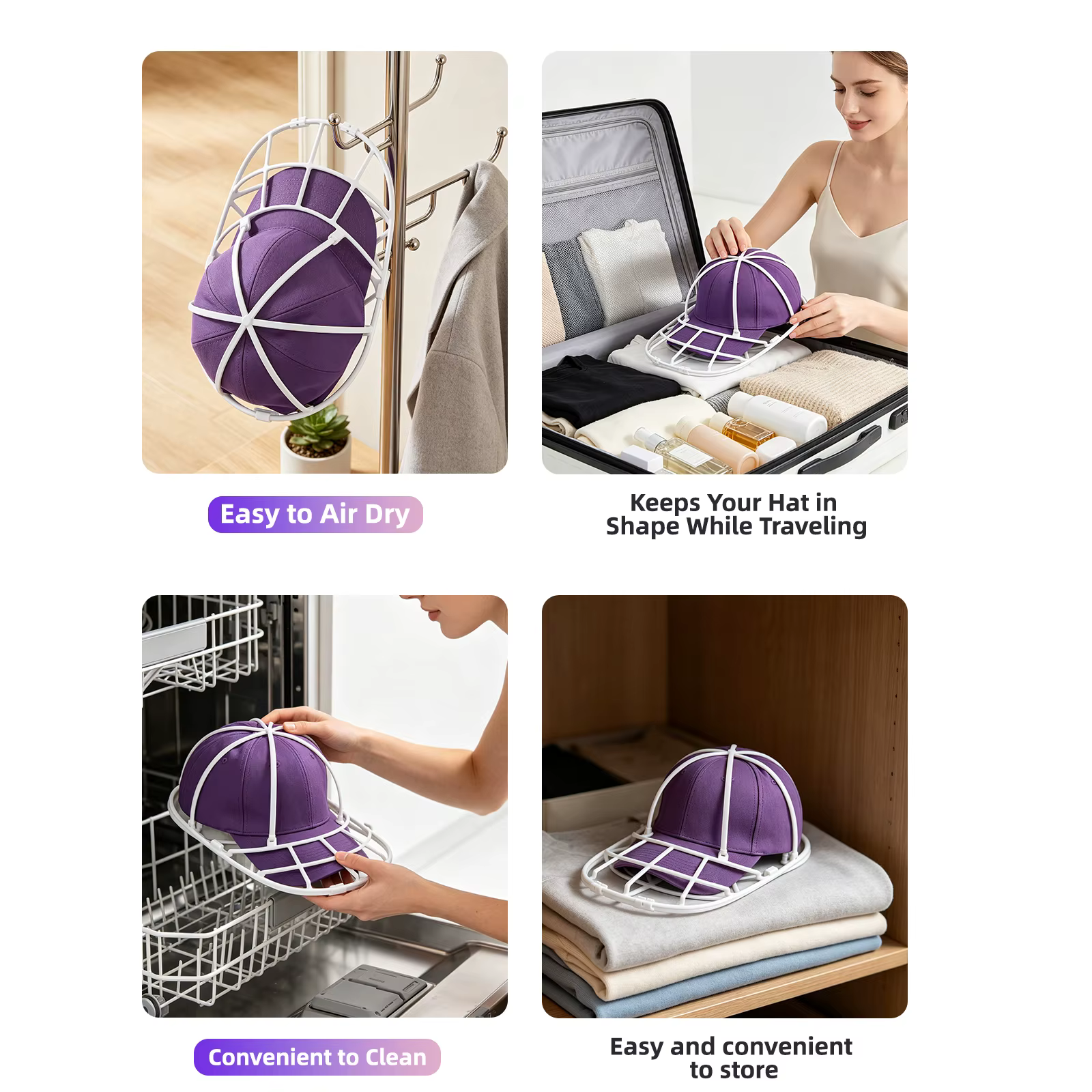 Bolsa de lavado doble capa desmontable para gorras de gatos y perros - imagen 2