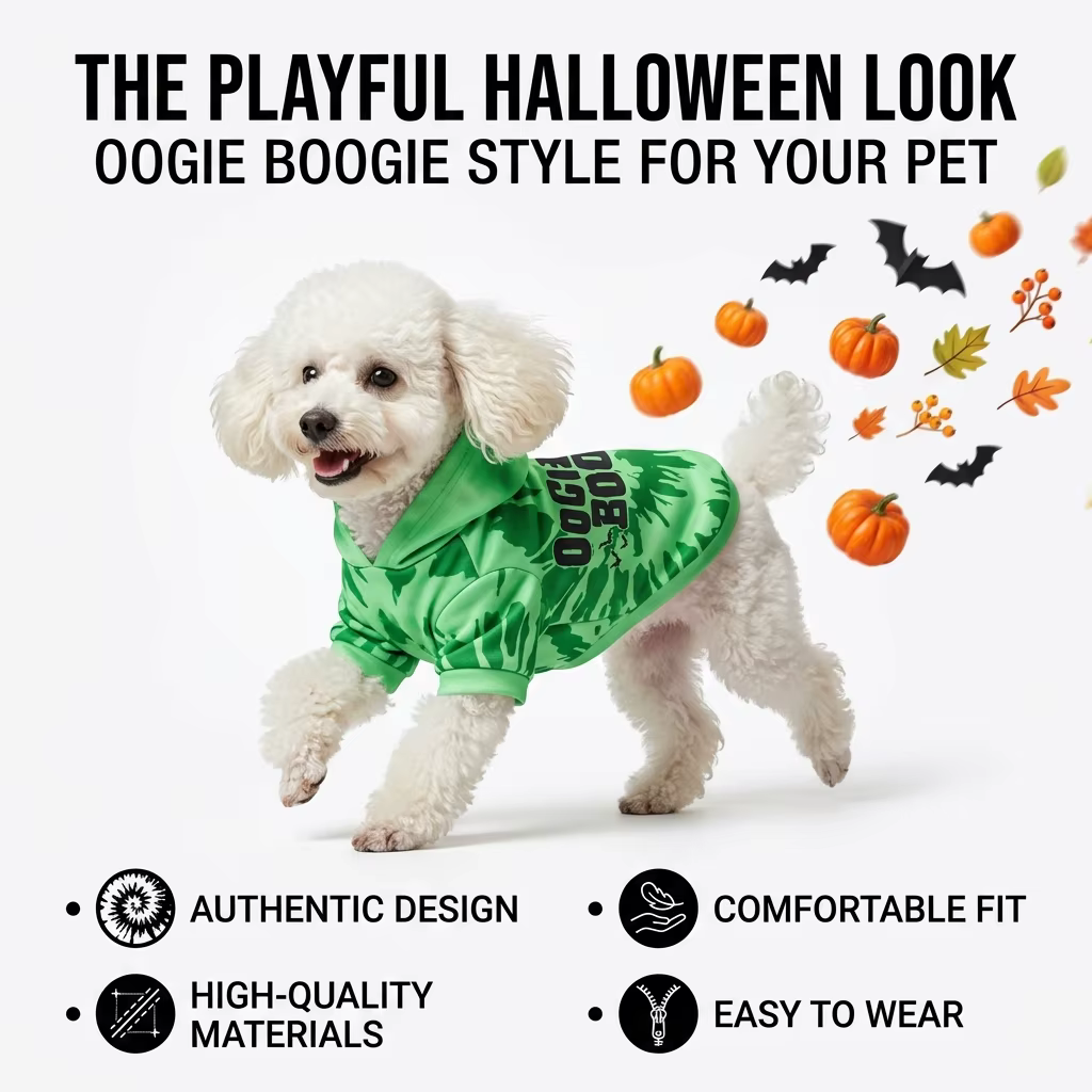 Sudadera con capucha para perro – Abrigo navideño cálido - imagen 3